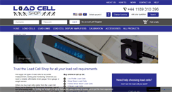 Desktop Screenshot of loadcellshop.co.uk