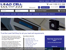 Tablet Screenshot of loadcellshop.co.uk